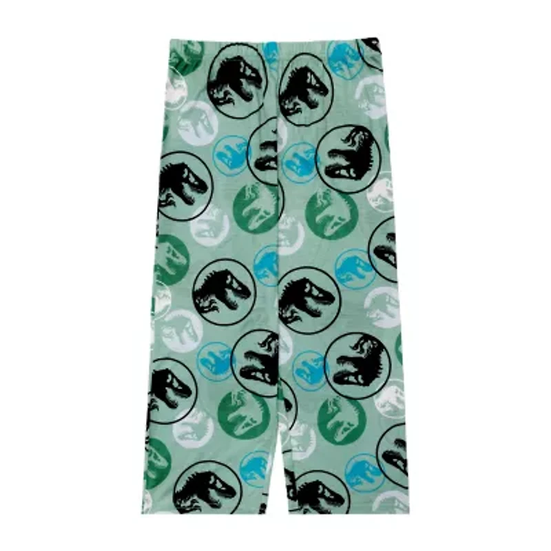 Little & Big Kid Boys Monster Jam Crew Neck Short Sleeve 3-pc. Pajama Sets