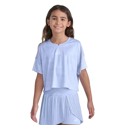 adidas Big Kid Girls Crew Neck Short Sleeve Jersey