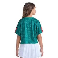 adidas Big Kid Girls Split Crew Neck Short Sleeve Jersey