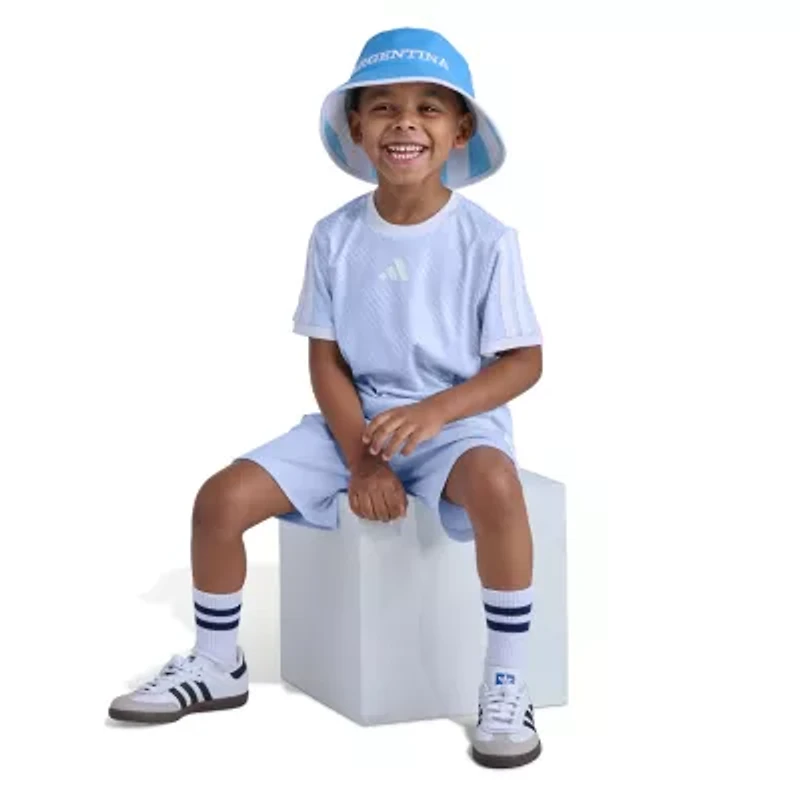 adidas Little Boys 2-pc. Short Set