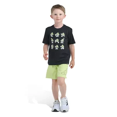 adidas Little Boys 2-pc. Short Set