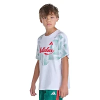 adidas Big Kid Boys Crew Neck Short Sleeve Loose Fit Graphic T-Shirt