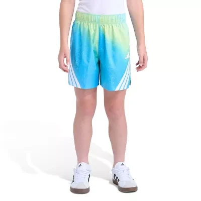 adidas Big Kid Boys Mid Rise Pull-On Short