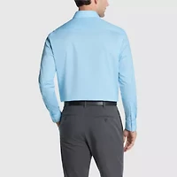 Van Heusen Everyday Defense Stain Shield Mens Regular Fit Stretch Fabric Wrinkle Free Dress Shirt