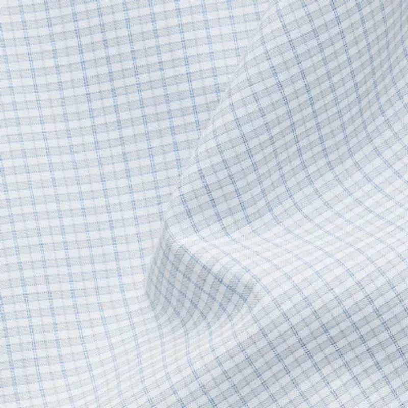 Van Heusen Comfort Performance Mens Slim Fit Stretch Fabric Wrinkle Free Dress Shirt