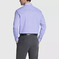 Van Heusen Everyday Defense Stain Shield Mens Regular Fit Stretch Fabric Wrinkle Free Dress Shirt