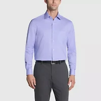 Van Heusen Everyday Defense Stain Shield Mens Regular Fit Stretch Fabric Wrinkle Free Dress Shirt