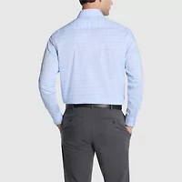 Van Heusen Ultra Flex Mens Regular Fit Stretch Fabric Wrinkle Free Long Sleeve Dress Shirt