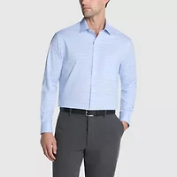 Van Heusen Ultra Flex Mens Regular Fit Stretch Fabric Wrinkle Free Long Sleeve Dress Shirt