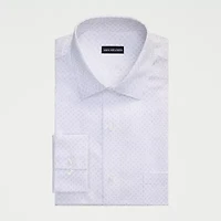 Van Heusen Ultra Flex Mens Regular Fit Stretch Fabric Wrinkle Free Long Sleeve Dress Shirt