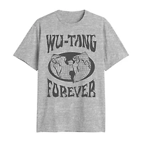 Mens Crew Neck Short Sleeve Classic Fit Big and Tall Graphic T-Shirt