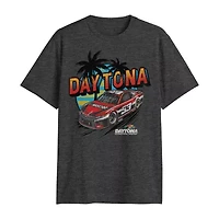 Novelty Mens Crew Neck Short Sleeve Classic Fit Big and Tall Graphic T-Shirt