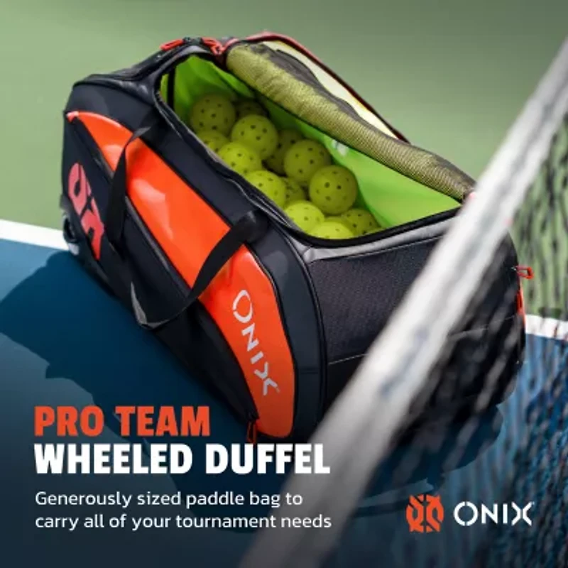 ONIX™ Pickleball Wheeled Duffle Bag Sports Game