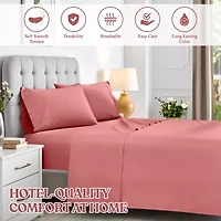 SUPERIOR® Cotton Rich Blend Durable Soft 600tc Deep Pocket Sheet Set