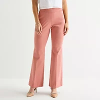 Liz Claiborne Womens Tall Flare Pull-On Pant