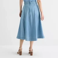 Liz Claiborne Womens Tall Full Skirt