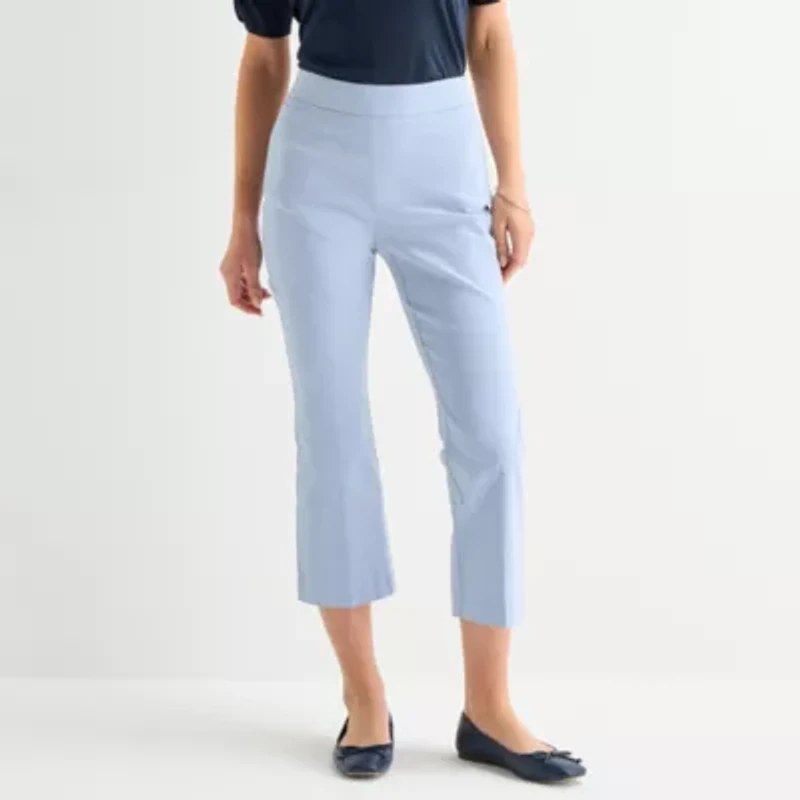 Liz Claiborne Lisa Womens Flare Capri Pant