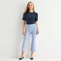 Liz Claiborne Lisa Womens Flare Capri Pant