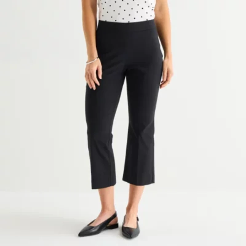 Liz Claiborne Lisa Womens Flare Capri Pant