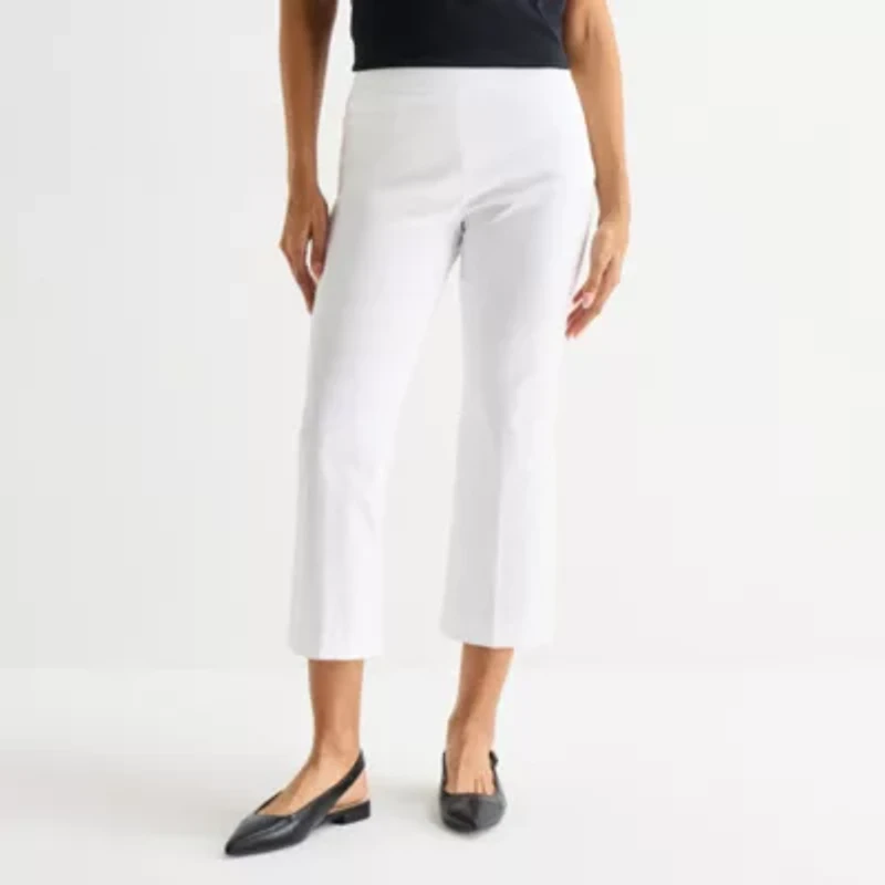 Liz Claiborne Lisa Womens Flare Capri Pant