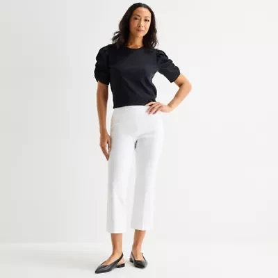 Liz Claiborne Lisa Womens Flare Capri Pant