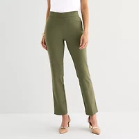 Liz Claiborne Lisa Womens Straight Pull-On Pant