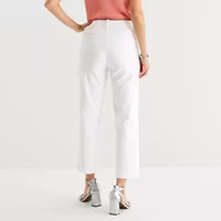 Liz Claiborne Emma Womens Ankle Mid Rise Pant