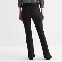 Liz Claiborne Womens Mid Rise Bootcut Jean
