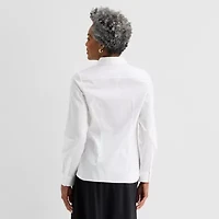 Liz Claiborne Womens Long Sleeve Dress Shirt