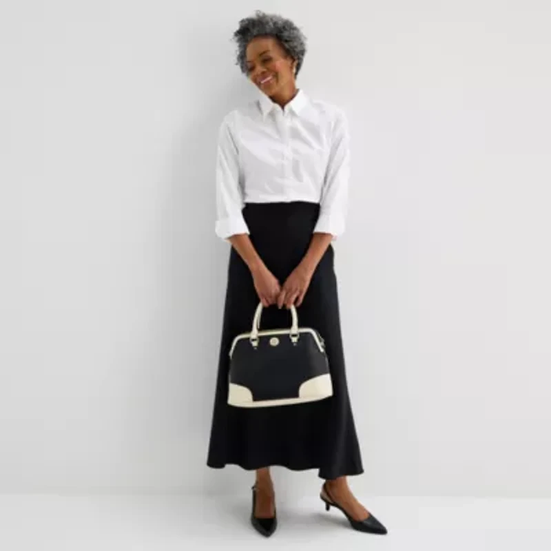 Liz Claiborne Womens Long Sleeve Dress Shirt