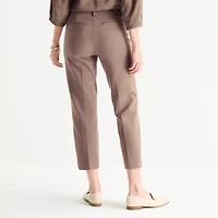 Liz Claiborne Emma Womens Slim Mid Rise Ankle Pant