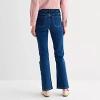 Liz Claiborne Lana Womens Mid Rise Bootcut Jean