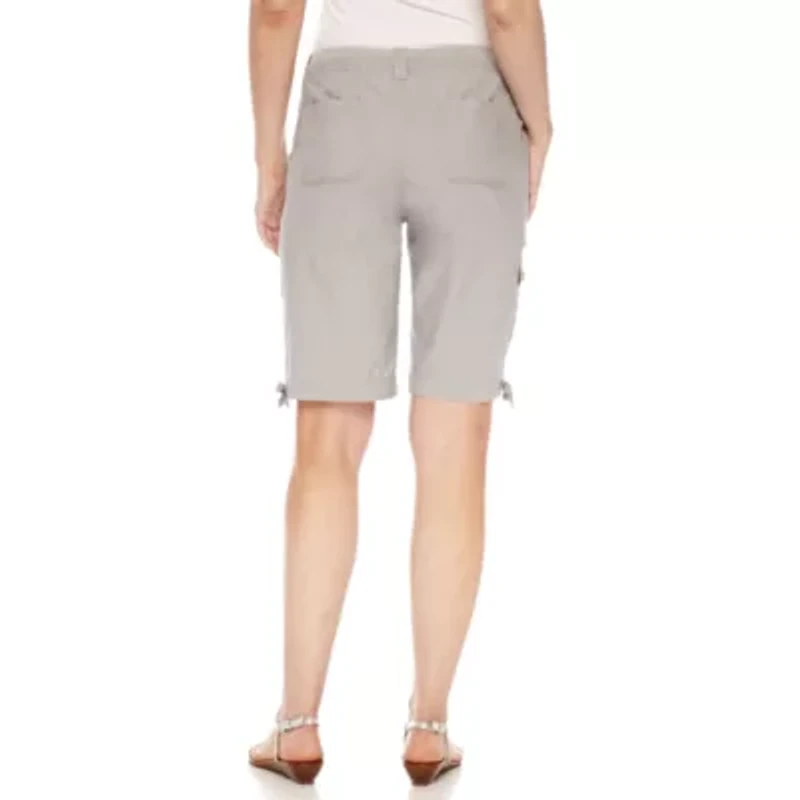 St. John's Bay Cargo Woven 11" Bermuda Shorts