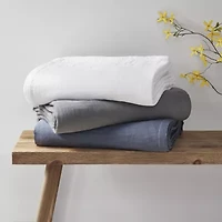 Madison Park Gauze 100% Cotton Lightweight Blanket