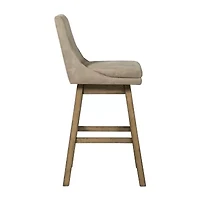 Signature Design by Ashley® Tallenger 2-pc. Upholstered Swivel Bar Stool