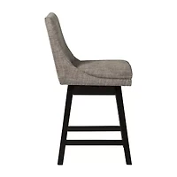 Signature Design by Ashley® Tallenger 2-pc. Counter Height Upholstered Swivel Bar Stool