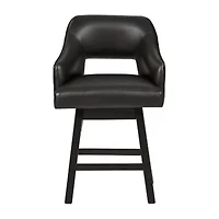 Signature Design by Ashley® Tallenger 2-pc. Counter Height Upholstered Swivel Bar Stool