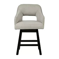 Signature Design by Ashley® Tallenger 2-pc. Counter Height Upholstered Swivel Bar Stool