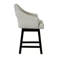 Signature Design by Ashley® Tallenger 2-pc. Counter Height Upholstered Swivel Bar Stool