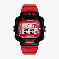 Armitron Mens Multi-Function Red Strap Watch 40/8244brd