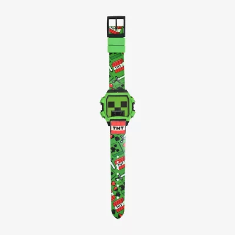 Minecraft Boys Digital Multicolor 2-pc. Watch Boxed Set Min40021jc21