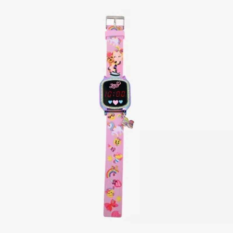 JoJo Siwa Girls Digital Multicolor Strap Watch Joj4268jc