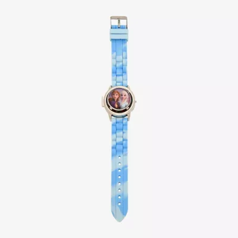 Disney Frozen Girls Digital Multicolor Strap Watch Fzn4632jc