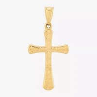 Unisex Adult 14K Gold Cross Pendant