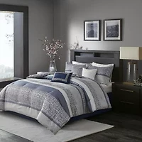 Madison Park Melody 7-pc. Jacquard Comforter Set