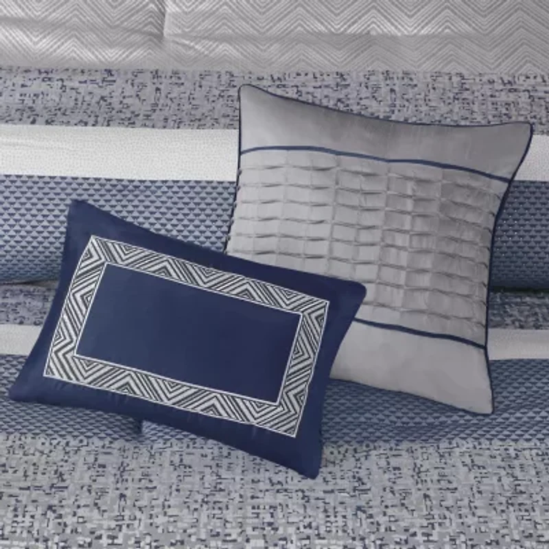 Madison Park Melody 7-pc. Jacquard Comforter Set