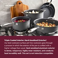 Granitestone Pro Hard Anodized 13-pc. Nonstick Pots And Pans Cookware Set With Utensils