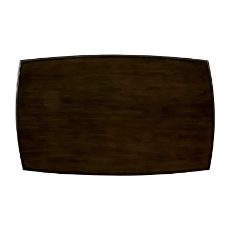 Burr Dining And Kitchen Collection Rectangular Wood-Top Dining Table