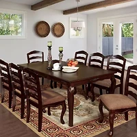 Palmvilla Dining And Kitchen Collection Rectangular Wood-Top Dining Table