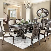 Maud Dining And Kitchen Collection Rectangular Wood-Top Dining Table